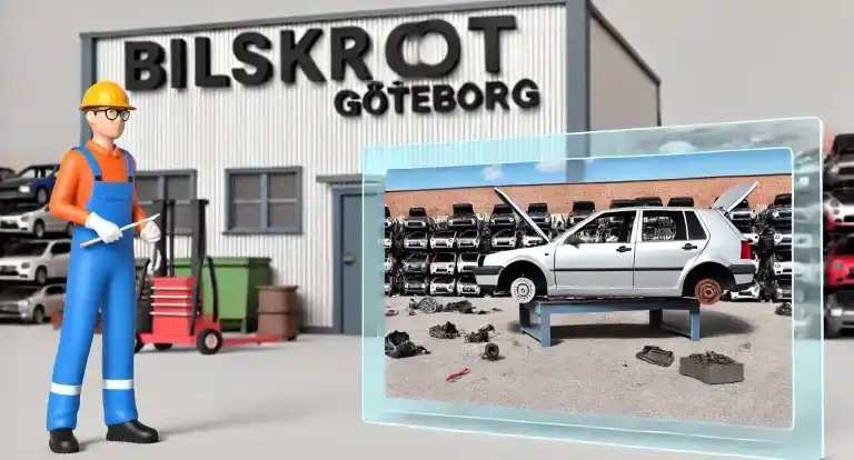 Bilskrot i Göteborg: En nödvändig länk i den cirkulära ekonomins kedja