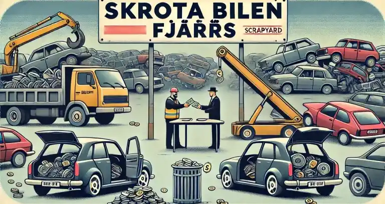 Få betalt för din skrotbil: Skrota bilen Fjärås