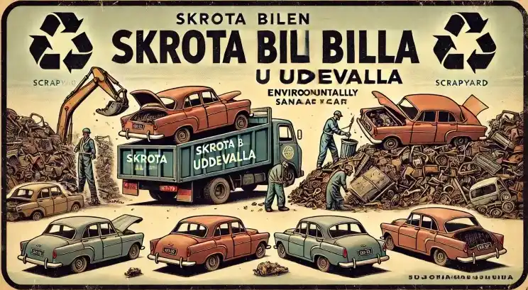 Skrota bilen i Uddevalla: Välj en auktoriserad bilskrot för miljön och din säkerhet